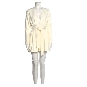 White Ronny Kobo Romper- size small